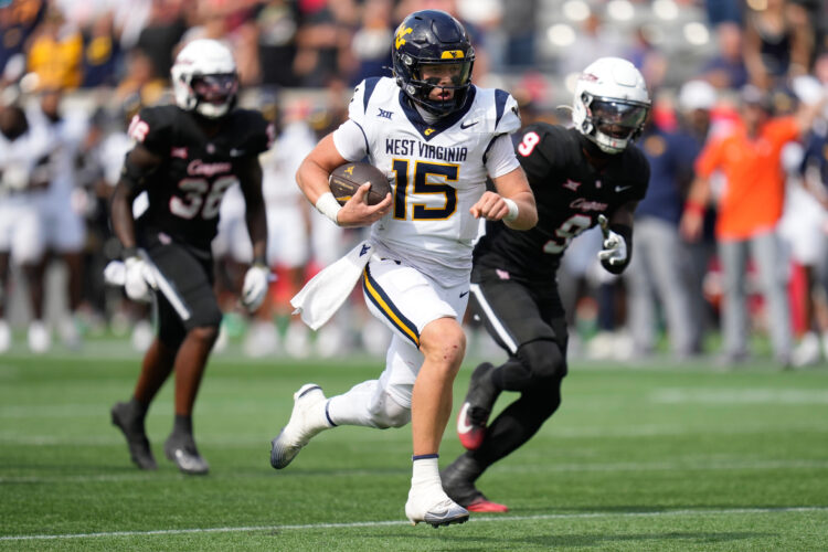 True Freshman Scotty Fox Shows Poise in First Win as WVU Starting Quarterback